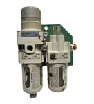 Smc AC20-N02G-CZ-A Modular W/AW20-N02-CZ-A Filter Regulator & AL20-N02-CZ-A Lube. Fixed Price $69.95.
