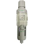 Ckd W3000-10N-W Filter Regulator White Series 3/8" Npt Compressed Air. Fixed Price $55.75.