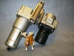 Smc AC50B-10D-T-R AF50-10 AR50-A10 F/r Combo Modular Regulator. Fixed Price $160.16.