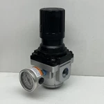 Groz R15934 Aluminum Compressed Air Pressure Regulator W/guage 1/2" Npt 7-140PSI. Fixed Price $29.99.
