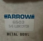 New! Arrow 6503 3/8 Lubricator. Fixed Price $50.00.