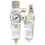 1/4" Npt Compressed Air Filter Regulator Lubricator Combo Pneumatic Dryer.... Fixed Price $35.21.