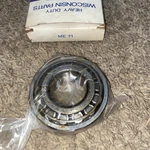 Wisconsin Vintage Nos ME-71 Bearing For Tjd. Fixed Price $120.00.