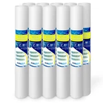 20" X 2.5" Sediment Water Filter Micron Whole House Cartridges Set Of 10. Fixed Price $49.99.
