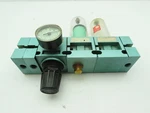 Numatics R30R-04 Pneumatic Regulator Inline Filter Valve Block 125 Psi 3/8" Npt. Fixed Price $97.49.