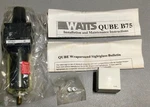 Watts B75-02WJC Air Qube Filter Regulator 1/4" Ports Metal Sight Gauge. Fixed Price $59.50.