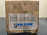 New Balston 3/4" Npt Pneumatic Filter Assembly 250 Psig 130 A915A-DX. Fixed Price $35.00.