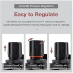 Compact Air Filter Regulator 3/8''NPT Metal Guard. Fixed Price $51.59.