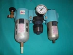 Wilkerson Air Filter Regulator (3 Pc) R16-02-000, F26-02-Q41, M16-02-000. Fixed Price $50.00.