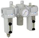 Pneumaticplus Compressed Filter Regulator Lubricator 1/2" SAU400-N04G-MEP. Fixed Price $108.18.