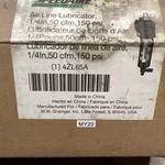 Speedaire 4ZL65A Line Lubricator - New Box. Fixed Price $31.99.