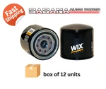 Box Of 12 Wix Engine Oil Filters 51334. Fixed Price $52.95.