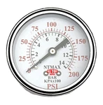 Best In Usa 2.5" Air Pressure Gauge Center Back Mount 1/4" Npt 2-1/2" Dial -.... Fixed Price $14.99.