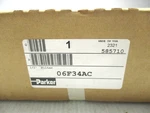 New Parker 06F34ACAIR Filter Poly Bowl Manual Drain 1/2" Inch. Fixed Price $114.75.