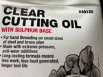 Hercules # 40120 Clear Cutting Oil With Sulphur Base, Gallon, Pipe Threading. Fixed Price $49.95.
