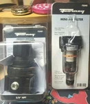 Forney Plastic #75545 Mini-air Filter #75581 Pneumatic Regulator. Fixed Price $57.00.