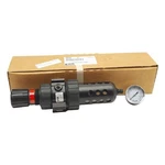 Parker 07E32B18AC Filter Regulator W/ Gauge, M, 2-125PSI Set, 1/2IN Npt Ports. Fixed Price $175.00.
