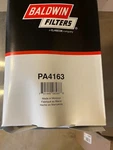 Baldwin PA4163 Air Filter / New Box. Fixed Price $10.99.