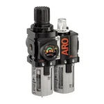 Aro C38351-610 FRL,2 PCS,3/4" NPT,5 MICRON,142 Cfm 4PJN5. Fixed Price $503.25.