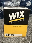 Fuel Filter-diesel, Turbo Wix 33195. Fixed Price $14.95.