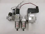 Smc, AW2000-02-5DBZ, AF20-02-C, Filter Regulator Assy, Used. Fixed Price $50.00.
