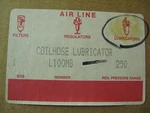 New Coilhose Pneumatics In-line Air 1" Lubricator L100MB, Metal Bowl 250 Pr. Fixed Price $62.97.