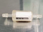 Parker Finite IDN-6G-4A Disposable In-line Filter, Angled Tube, Nylon Body. Fixed Price $24.00.