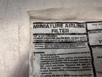Aro Miniature Airline Filter 125121-000. Fixed Price $19.00.