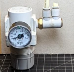 Smc AR30-03G-A Regulator, Mass Pro Working Pull B4S3#5. Fixed Price $26.50.