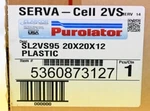 Purolator Serva Cell SL2VS95 20X20X12 5360873127 Ridgid Box Air Filter. Fixed Price $98.88.