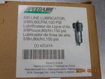 Speedaire 4ZL91A Line Lubricator 3/8" 150 Psi 80CFM. Fixed Price $58.50.