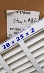 Box Of 12 Airguard X-treme Pleated Filters 20 25 By Clarcor. Fixed Price $22.99.