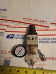 Central Pneumatic Mini 1/4 Air Line Filter Regulator W/ Gauge, 145 Psi Max 68228. Fixed Price $22.99.