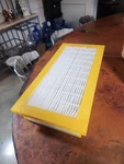 Set Of 3 Aerostar 24" X 12" Merv 14 Single Header Geopleat Air Filter. Fixed Price $149.00.