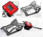 Fuel Gasoline Diesel Petrol Oil Gun W/digital Flow Meter Manual Nozzle Dispenser. Fixed Price $89.99.
