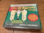 Central Pneumatic Air Filter Regulator And Lubricator No. 45009. Fixed Price $19.99.