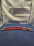 (qty 2) Parker F5CNG0606080808C-25.83 Feet Hose Assembly Pts Id R3YP0BJL. Fixed Price $38.38.