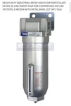 F9000 1/2 Npt, 11OZ Compressed Air Filter Heavy Duty Industrial 5 Micron Metal. Fixed Price $39.99.