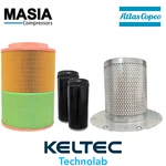 GA-55 Atlas Copco Filter Kit 1613-9501-00, 1613-6105-00 (2), 2901-0858-00. Fixed Price $599.25.