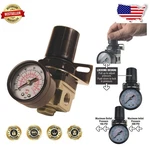 High-performance Mini Air Regulator Steel Gauge 1/4" Npt Locking Knob Precise. Fixed Price $34.99.