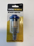 Nos Central Pneumatic Oil Water Separator 1/4" Item 68246. Fixed Price $11.99.