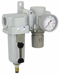 Pneumaticplus Compressed Air Filter Regulator 3/4" Npt SAU420-N06DG-MEP. Fixed Price $152.99.