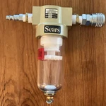 Vintage Sears Air Line Filter 282-160092 Pneumatic Water Trap 150 Psig Max. Fixed Price $50.00.