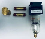 New F35-02AH Parker Watts Air Filter With Brass Fittings. Fixed Price $59.95.