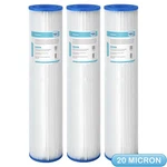 Washable Pleated 20"X4.5" Sediment Water Filter Replacement For Ispring WGB32BM. Fixed Price $59.99.