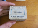 Nos Wisconsin HA139S HA-139-S Shell Bearing. Fixed Price $26.95.