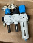 Festo LFR-D-7-MIDI Filter Regulator HEE...-D-MIDI-24 & He-...-d-midi Valve 3/8"N. Fixed Price $150.00.