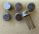 Lot Of 6 Nos Vintage Fairchild A723CL Metal Can Voltage Regulators, 1978. Fixed Price $19.25.